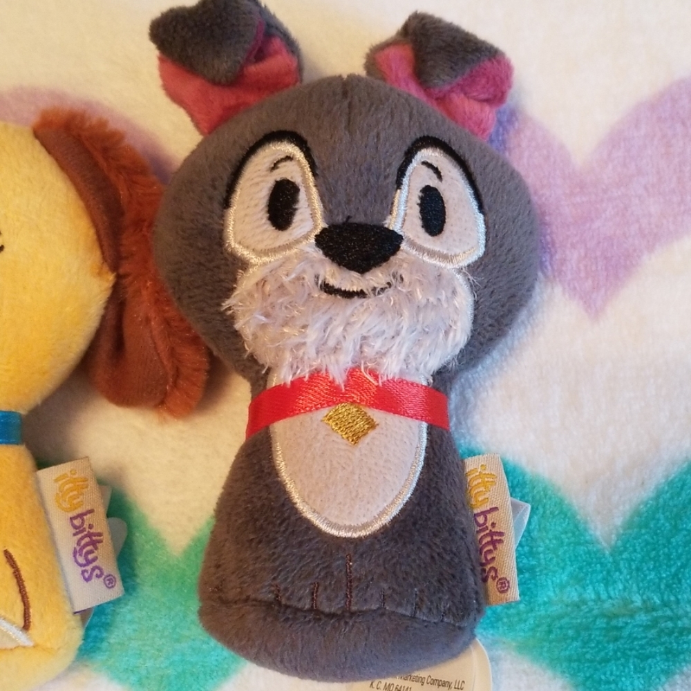 Itty Bittys Hallmark Plush Kids Lady & The Tramp - Picture 2 of 4